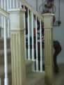 Staircase done in Antique Faux Finish